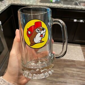 Buc-ee's Glass Mug with Logo